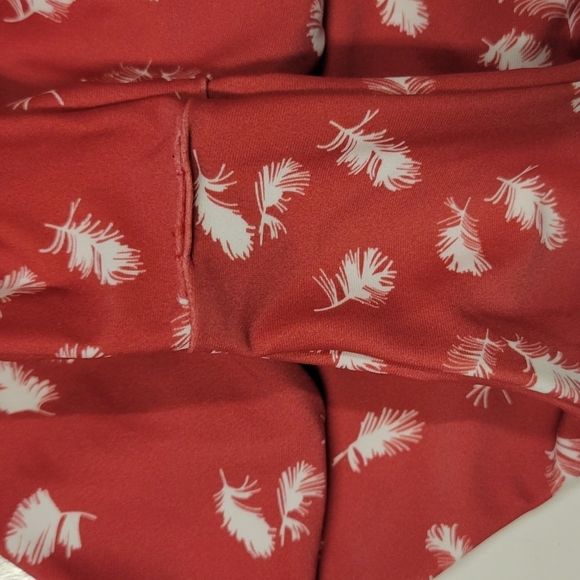 blackbough Red Feather print Bikini bottom size S - Picture 7 of 10